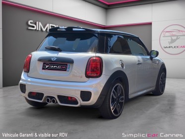 Mini hatch 3 portes f56 lci cooper s 178 ch bva7 finition john cooper works occasion cannes (06) simplicicar simplicibike...