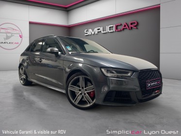 Audi s3 sportback 50 tfsi 300 quattro - garantie 12 mois - miltek occasion simplicicar lyon ouest simplicicar simplicibike...