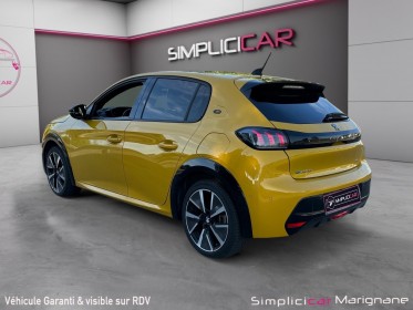 Peugeot 208 electrique 50 kwh 136ch gt line garantie toit pano / carplay / camera occasion simplicicar marignane  simplicicar...