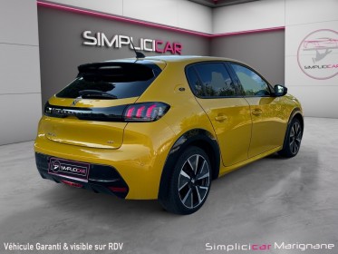 Peugeot 208 electrique 50 kwh 136ch gt line garantie toit pano / carplay / camera occasion simplicicar marignane  simplicicar...