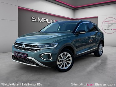 Volkswagen t-roc 1.5 tsi evo 150 start/stop dsg7 style occasion simplicicar besanÇon simplicicar simplicibike france