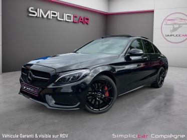 Mercedes classe c 43 amg 4matic - full - full black - immat fr occasion simplicicar compiegne simplicicar simplicibike france