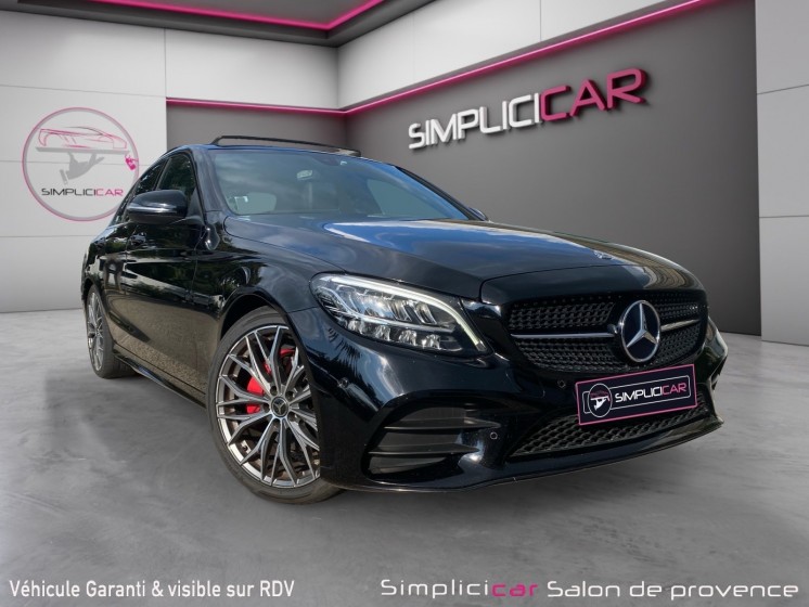 Mercedes classe c 220 d 9g-tronic amg line/toit ouvrant/radar 360°/camera de recul/financement/ occasion simplicicar salon...