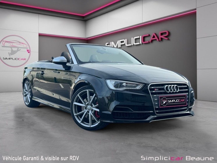 Audi s3 cabriolet 2.0 tfsi 300 quattro s-tronic 6 occasion simplicicar beaune simplicicar simplicibike france