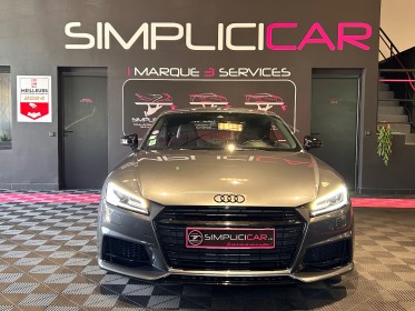 Audi tt coupe 2.0 tfsi 230 s line garantie 12 mois occasion  simplicicar aix les bains simplicicar simplicibike france