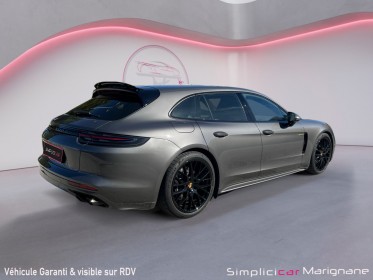 Porsche panamera 4 v6 3.0 462 hybrid sport turismo-suivi complet porsche-full options-full cuir/toit pano ouvrant occasion...