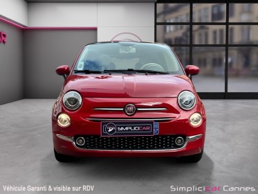 Fiat 500 serie 4 1.2 69 ch lounge - nouveau grand ecran occasion cannes (06) simplicicar simplicibike france