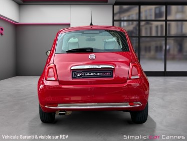 Fiat 500 serie 4 1.2 69 ch lounge - nouveau grand ecran occasion cannes (06) simplicicar simplicibike france