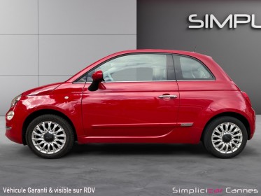 Fiat 500 serie 4 1.2 69 ch lounge - nouveau grand ecran occasion cannes (06) simplicicar simplicibike france