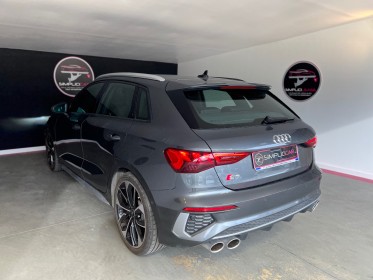 Audi s3 sportback tfsi 310 s tronic 7 quattro occasion simplicicar livry gargan simplicicar simplicibike france