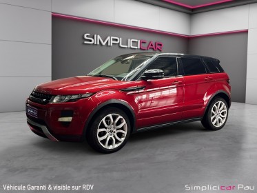 Land rover range rover evoque td4 dynamic a occasion simplicicar pau simplicicar simplicibike france