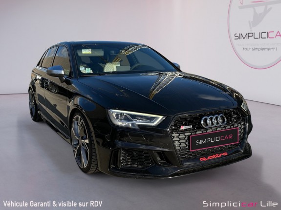 Audi rs3 sportback 400 quattro occasion simplicicar lille  simplicicar simplicibike france