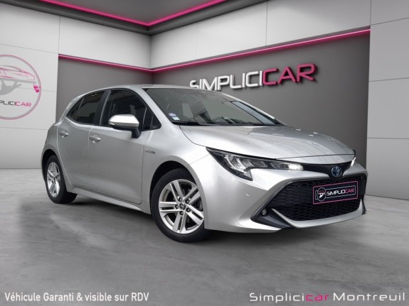 Toyota corolla pro hybride 122h dynamic business occasion montreuil (porte de vincennes)(75) simplicicar simplicibike france