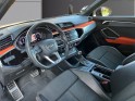 Audi q3 q3 35 tdi 150 ch s tronic 7 s line orange pulse pack black toit ouvrant camera de recul garantie 12 mois occasion...