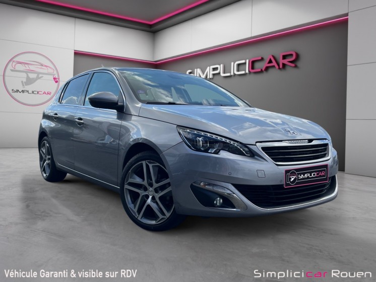 Peugeot 308 1.2 puretech 130ch ss eat6 allure courroie changé garantie 2026 occasion simplicicar rouen simplicicar...