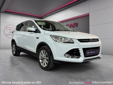 Ford kuga 2.0 tdci 120 ss 4x2 titanium gps radar ar clim bizone occasion montpellier (34) simplicicar simplicibike france