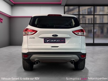 Ford kuga 2.0 tdci 120 ss 4x2 titanium gps radar ar clim bizone occasion montpellier (34) simplicicar simplicibike france