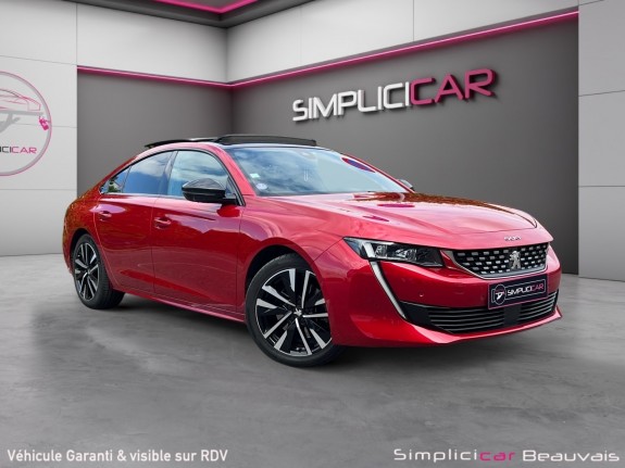 Peugeot 508 puretech 225 ch gt ss eat8 - garantie 1 an - toit ouvrant occasion parc voitures beauvais simplicicar...