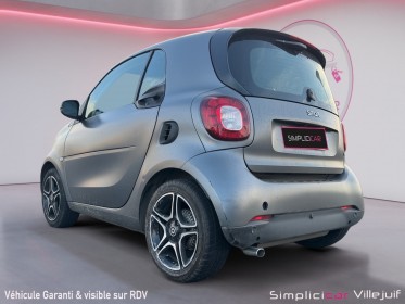 Smart fortwo coupe 2019 0.9 90 ch ba6 prime toit panoramique, caméra recul, sièges cuir et chauffants, garantie 12 mois...