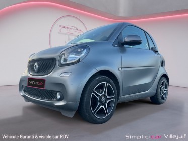 Smart fortwo coupe 2019 0.9 90 ch ba6 prime toit panoramique, caméra recul, sièges cuir et chauffants, garantie 12 mois...