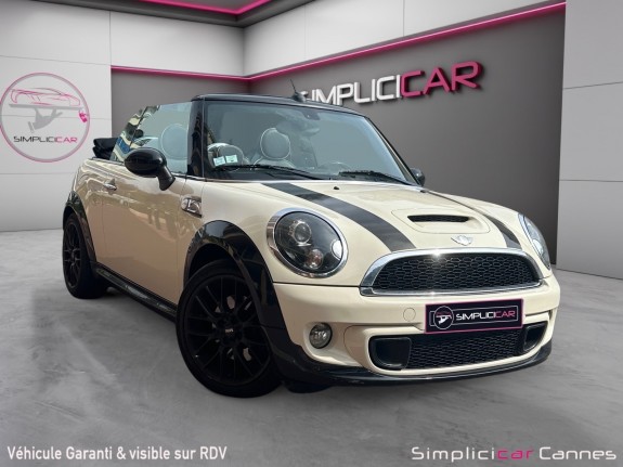 Mini cabriolet r57 184 ch cooper s pack red hot chili a occasion cannes (06) simplicicar simplicibike france