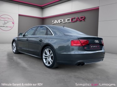 Audi s8 s8 v8 4.0 tfsi 520 quattro sport tiptronic 8 a occasion simplicicar limoges  simplicicar simplicibike france