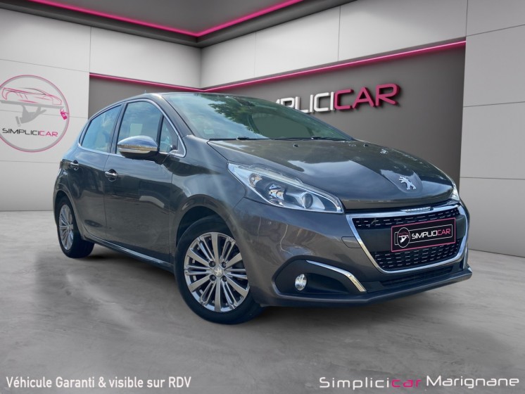 Peugeot 208 1.2 puretech 110ch eat6 allure carplay/radar/boite auto - garantie 12 mois - occasion simplicicar marignane ...