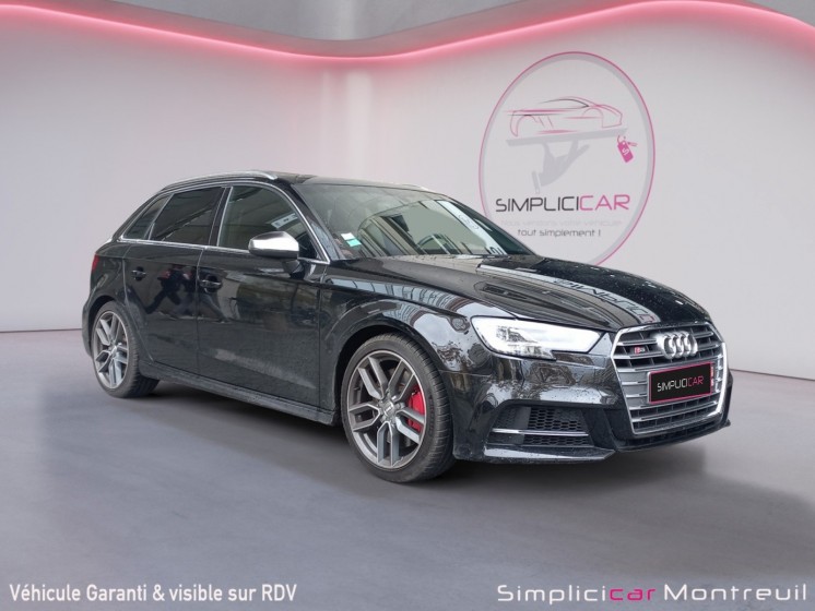 Audi s3 sportback 2.0 tfsi 300 quattro occasion montreuil (porte de vincennes)(75) simplicicar simplicibike france