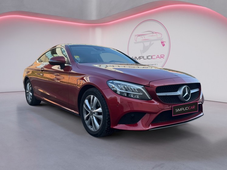 Mercedes classe c coupe 200d 9g-tronic avantgarde line/toit ouvrant/camÉra 360°/52 000km seulement occasion simplicicar...