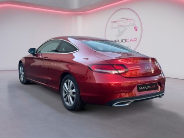 Mercedes classe c coupe 200d 9g-tronic avantgarde line/toit ouvrant/camÉra 360°/52 000km seulement occasion simplicicar...