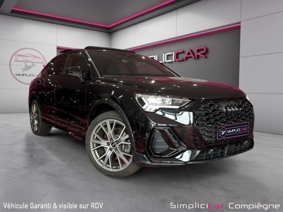 Audi q3 sportback 245 ch s tronic7 quattro s line rare - full - faible km - immat fr - occasion simplicicar compiegne...