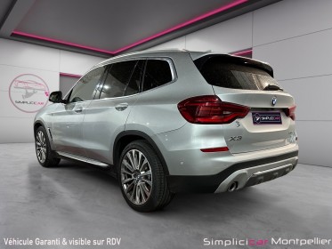 Bmw x3 g01 luxury 20d 190ch xdrive bva8 - affichage tÊte haute toit ouvrant panoramique camera de recul clim bizone occasion...