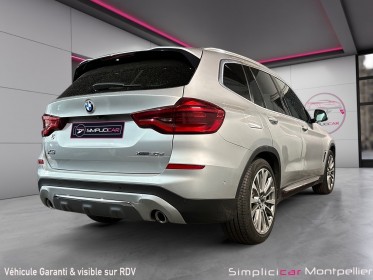 Bmw x3 g01 luxury 20d 190ch xdrive bva8 - affichage tÊte haute toit ouvrant panoramique camera de recul clim bizone occasion...