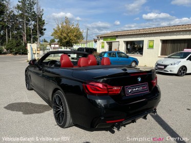 Bmw serie 4 cabriolet f33 435i xdrive 306 ch m sport a occasion simplicicar pertuis  simplicicar simplicibike france