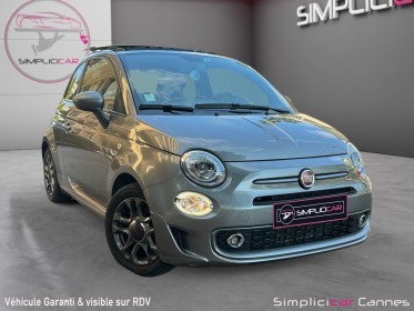 Fiat 500 69ch hybrid sport - toit ouvrant  carplay occasion cannes (06) simplicicar simplicibike france