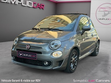 Fiat 500 69ch hybrid sport - toit ouvrant  carplay occasion cannes (06) simplicicar simplicibike france