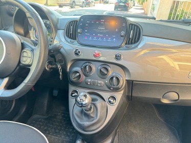 Fiat 500 69ch hybrid sport - toit ouvrant  carplay occasion cannes (06) simplicicar simplicibike france