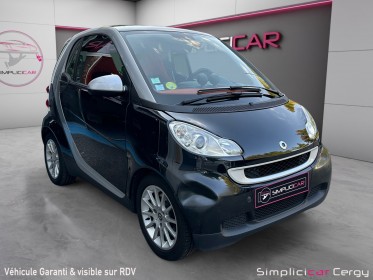 Smart fortwo 1.0 i 12v 71 cv passion occasion cergy (95) simplicicar simplicibike france