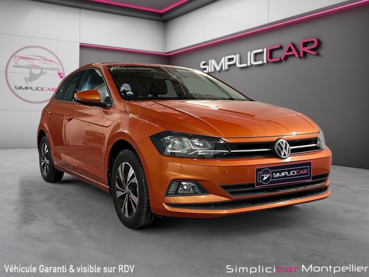 Volkswagen polo 1.0 65 ss bvm5 confortline radar avant arriere carplay occasion montpellier (34) simplicicar simplicibike...