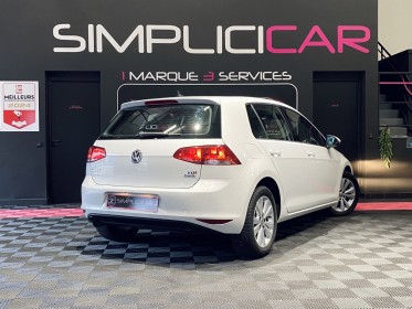 Volkswagen golf 1.6 tdi 110 bluemotion technology fap dsg7 confortline - garantie 12 mois occasion  simplicicar aix les bains...