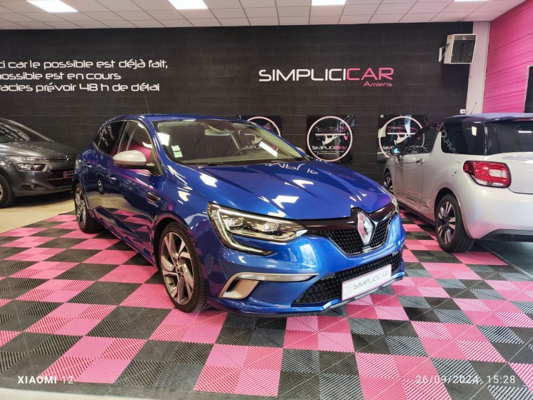 Renault megane iv berline tce 205 energy edc gt occasion simplicicar amiens  simplicicar simplicibike france