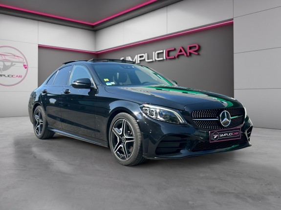 Mercedes classe c 200 d 9g-tronic amg line avec garantie 1an et entretien full mercedes occasion  simplicicar nord isere...