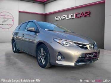 Toyota auris hybride 136 ch / garantie constructeur 1 an occasion simplicicar lille  simplicicar simplicibike france