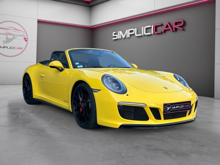 Porsche 911 carrera cabriolet 991 3.0i 450  gts phase 2  cab pdk nombreuses options garantie 12mois occasion  simplicicar...