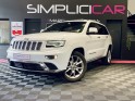 Jeep grand cherokee 3.0 v6 crd 250ch summit - garantie 12 mois occasion  simplicicar aix les bains simplicicar simplicibike...