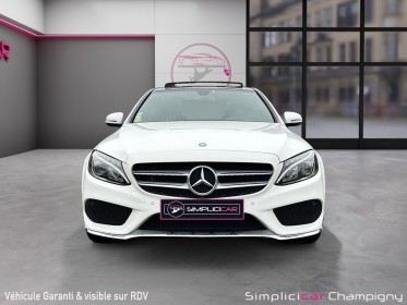 Mercedes classe c 220 d sportline 7g - toit ouvrant panoramique - caméra de recul- pack amg occasion champigny-sur-marne...