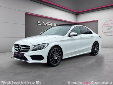 Mercedes classe c 220 d sportline 7g - toit ouvrant panoramique - caméra de recul- pack amg occasion champigny-sur-marne...