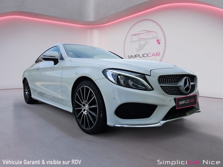 Mercedes classe c coupe 220 d 9g-tronic fascination amg line occasion  simplicicar vaucresson nice - pfvauto simplicicar...