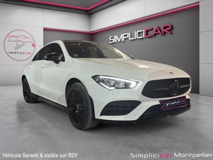 Mercedes cla coupe 250 e 8g-dct amg line toit ouvrant occasion montpellier (34) simplicicar simplicibike france