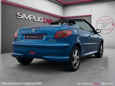 Peugeot 206 cc 1.6i 16v occasion simplicicar rouen simplicicar simplicibike france